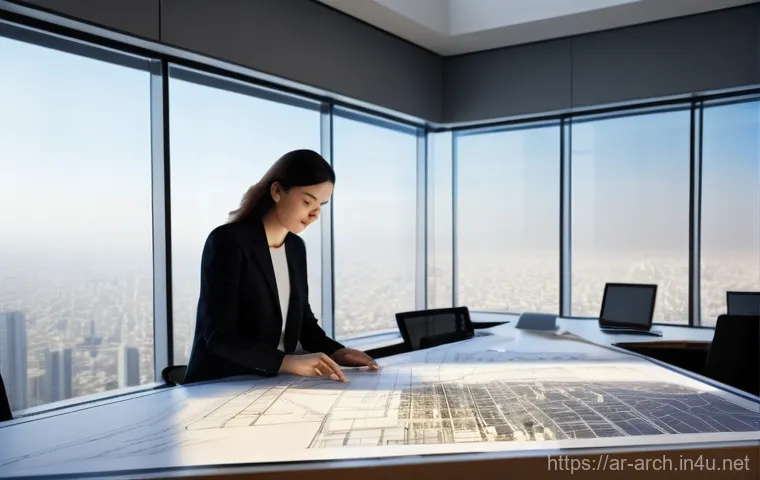 건축분야에서의 연구와 실무 결합 - **"From Paper to Tangible Reality: The Architect's Vision"**
    A highly detailed, photorealistic i...